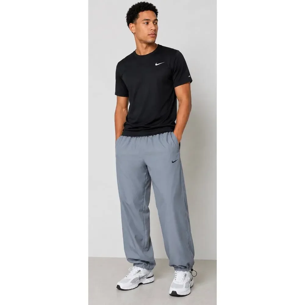 Nike Dri-FIT Gray Jogger Track Pants Men’s XL Athletic Drawstring Pockets